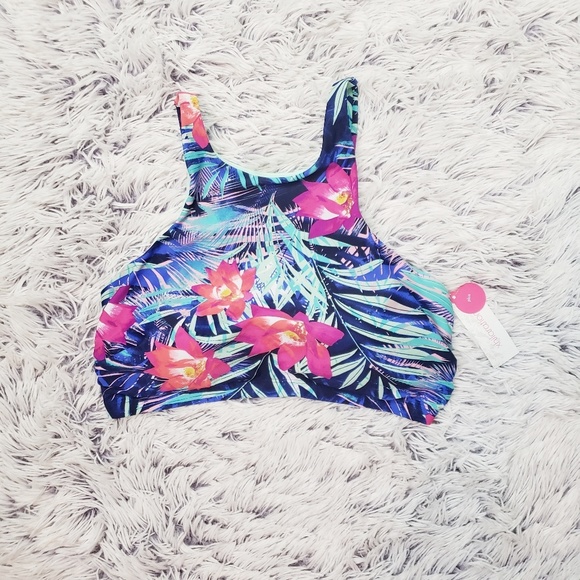 Xhilaration Other - NWT Plus Size Xhilaration Floral Swim Top